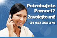 Potřebujete pomoct?, zavolejte mi! +34 952 295 378