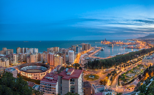 Gibralfaro Castle offers stunning views of Malaga