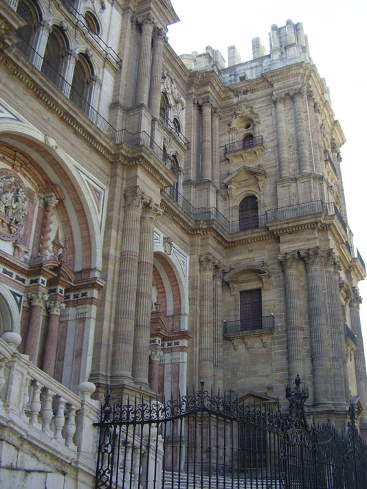 Malaga Spanje kathedraal
